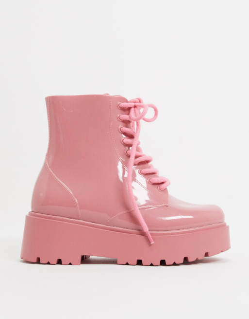 Asos 2025 pink boots