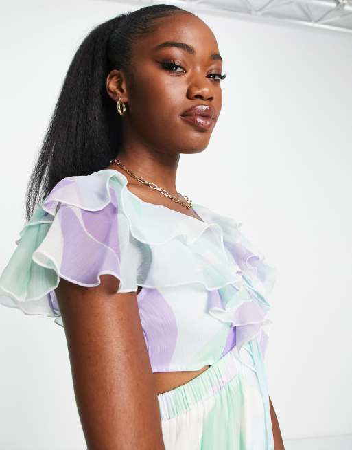 Asos ruffle clearance