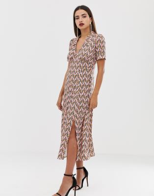 asos geometric dress