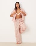[ASOS DESIGN] ASOS DESIGN Georgie mix & match woven pants in vintage ditsy print-No colour 14 Ditsy print
