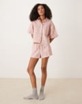 [ASOS DESIGN] ASOS DESIGN Georgie mix & match woven shorts in vintage ditsy print-No colour 4 Ditsy print