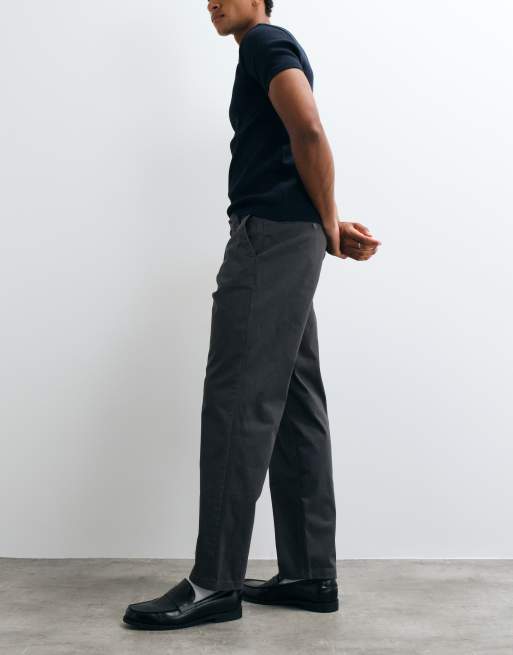 ASOS DESIGN – Gerade geschnittene Chinohose in Anthrazit, 2 von 5