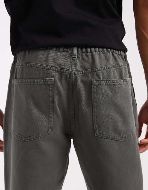 ASOS DESIGN – Gerade geschnittene Hose in Anthrazit, 5 von 5