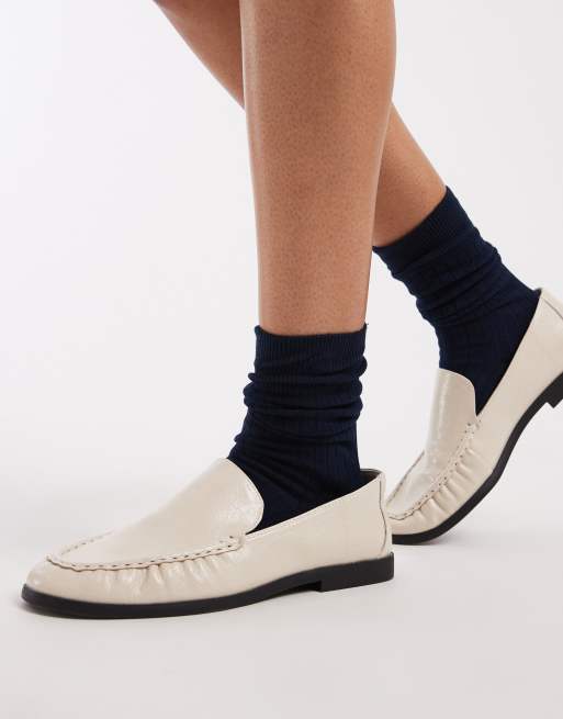 ASOS DESIGN - Geribbelde sokken met omslag in marineblauw, 3 van 3