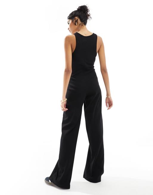 Asos schwarzer jumpsuit deals