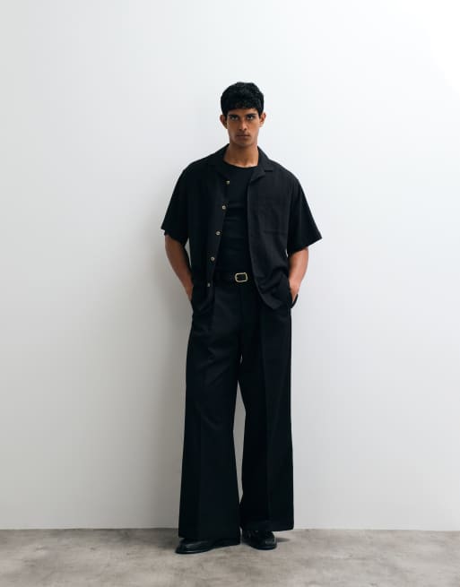 ASOS DESIGN – Geripptes Basic-Trägertop in Schwarz mit körpernahem Schnitt, 2 von 5