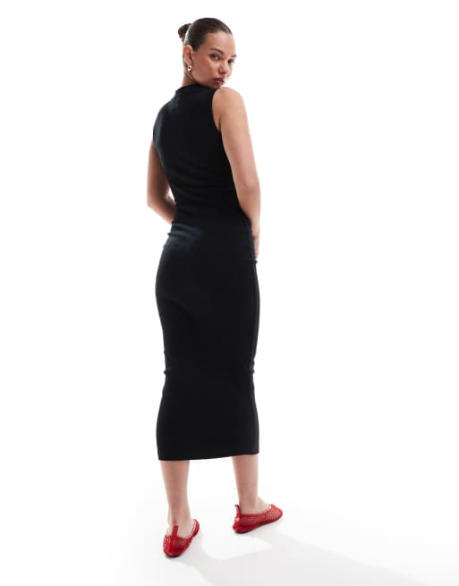 Asos black tank top clearance