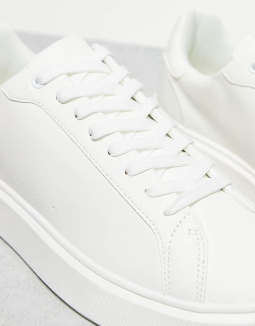 ASOS DESIGN – Geschnürte Sneaker in Weiß, 2 von 4