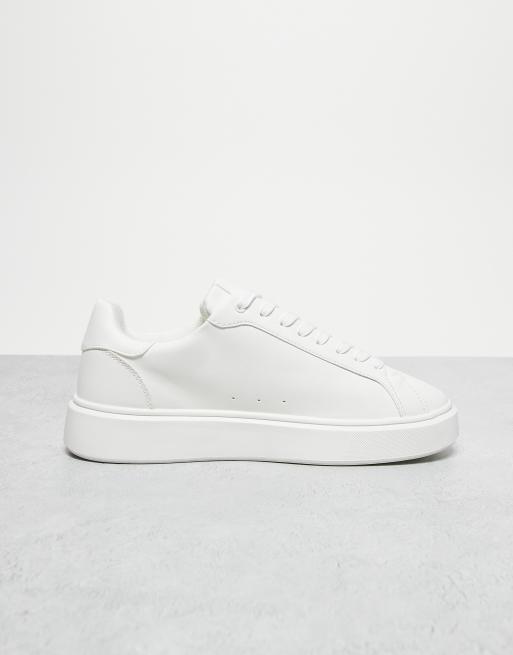 ASOS DESIGN – Geschnürte Sneaker in Weiß, 4 von 4