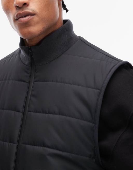 ASOS DESIGN – Gesteppte Weste aus peakMAX™-Material in Schwarz, 5 von 5