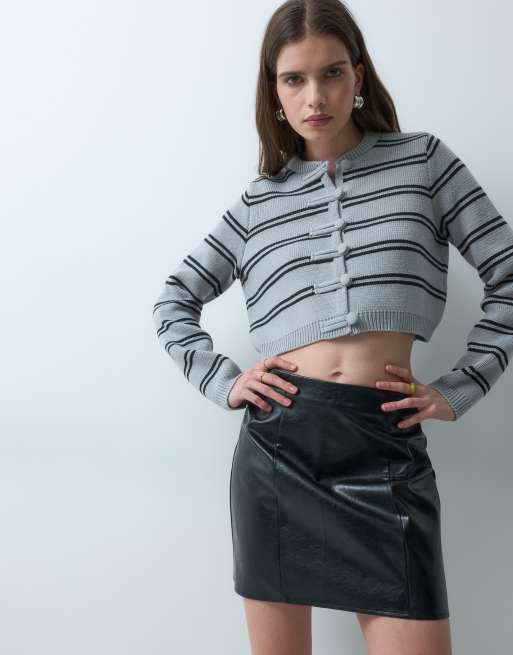 ASOS DESIGN gestreifte Strickjacke, 2 von 4