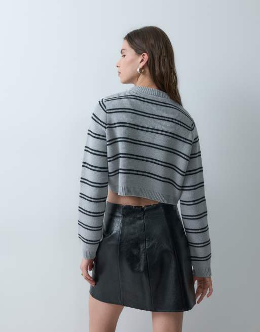 ASOS DESIGN gestreifte Strickjacke, 4 von 4