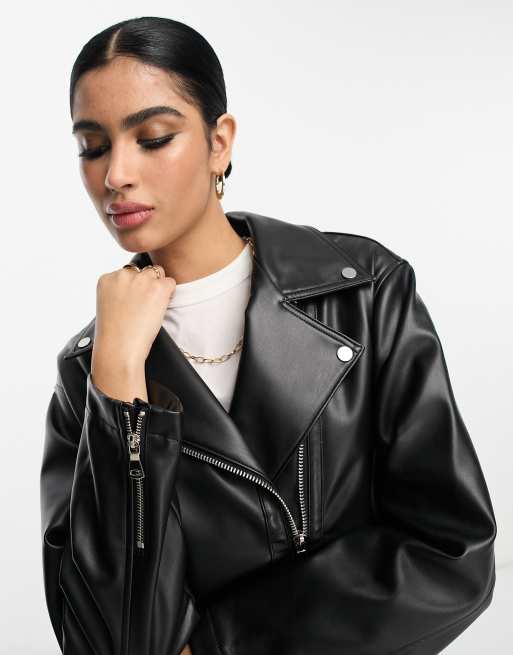 Asos giacca pelle outlet