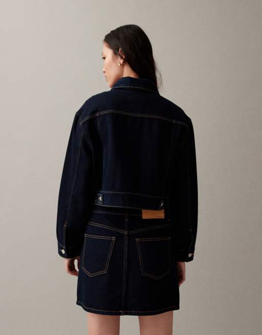 ASOS DESIGN - Giacca di jeans corta slavata, 4 di 7