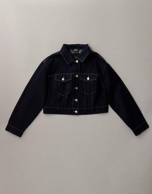 ASOS DESIGN - Giacca di jeans corta slavata, 5 di 7