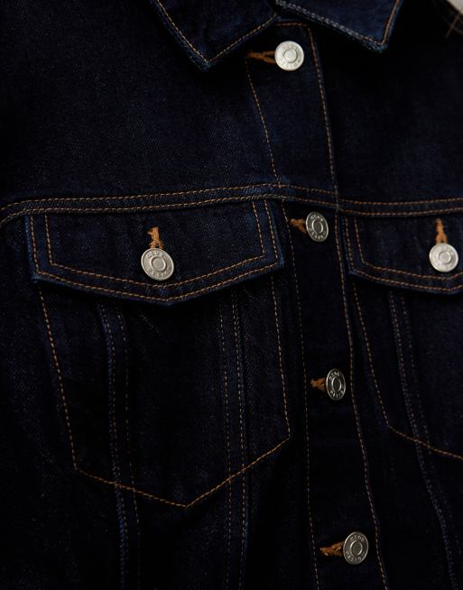 ASOS DESIGN - Giacca di jeans corta slavata, 7 di 7