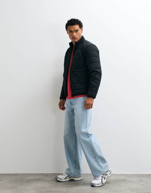 ASOS DESIGN giacca imbottita nera, 2 di 5