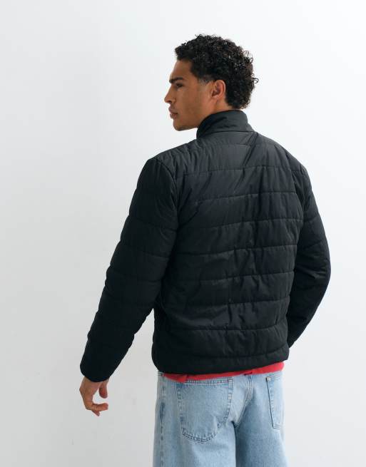 ASOS DESIGN giacca imbottita nera, 3 di 5