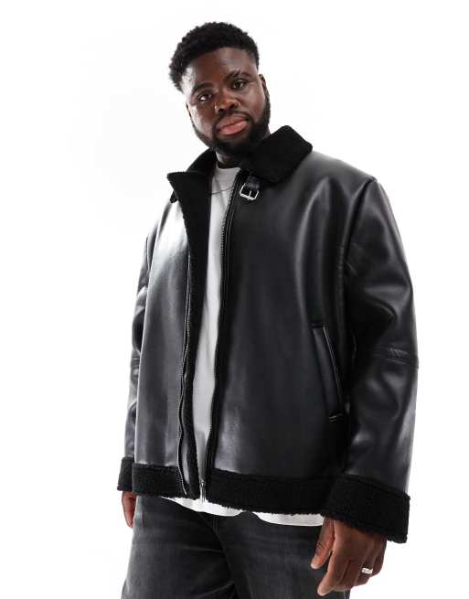 Outerwear Giacca Stile Aviatore Uomo ASOS DESIGN Giacca Stile