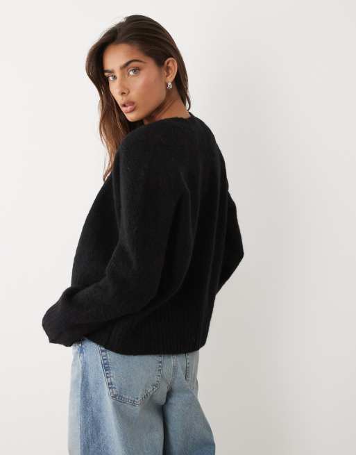 ASOS DESIGN - Gilet bord à bord - Noir, 4 de 4