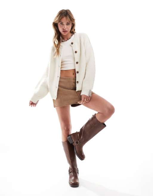 ASOS DESIGN - Gilet color block à col ras de cou - Neutre, 3 de 4