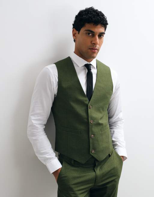 ASOS DESIGN - Costume ajusté - Vert, 2 de 4