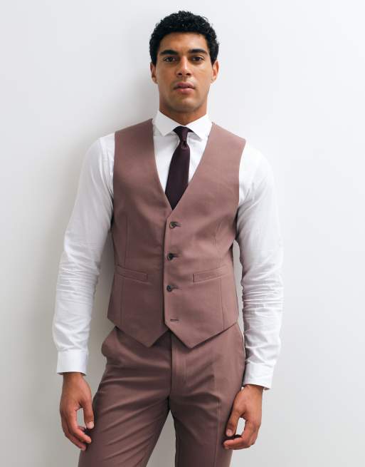 ASOS DESIGN - Costume ajusté - Mauve, 4 de 4