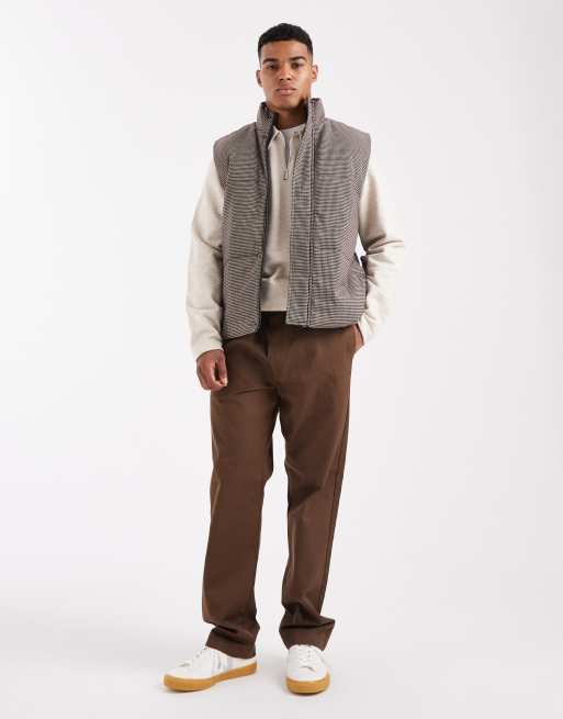 ASOS DESIGN - Gilet imbottito a quadri heritage, 2 di 5