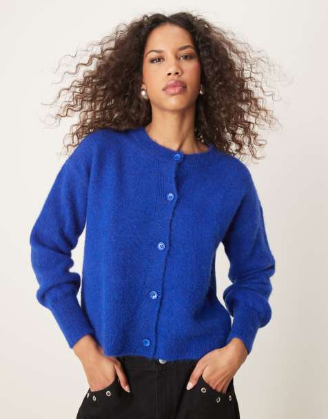 ASOS DESIGN - Gilet ras de cou - Bleu de cobalt - view 1