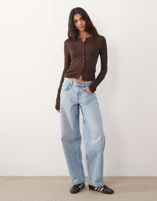 ASOS DESIGN - Gilet transparent effet seconde peau - Chocolat, 2 de 4