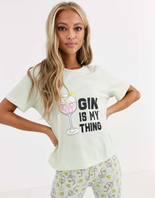Women's discount gin pyjamas