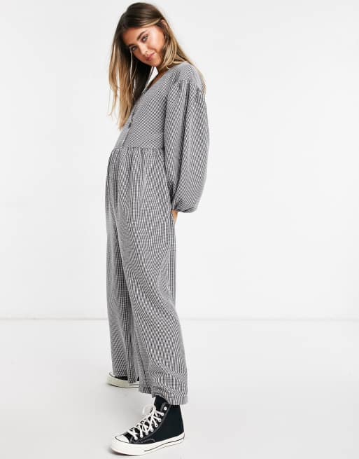 Asos cheap smock jumpsuit