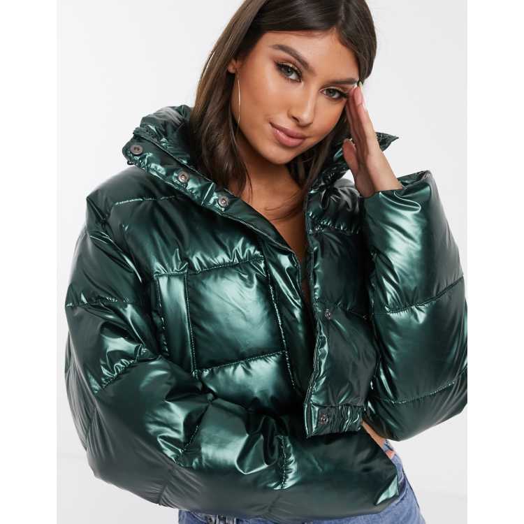 Cropped Monogram Puffer Jacket - Women - Ready-to-Wear