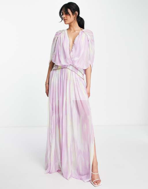 Goddess store maxi dress