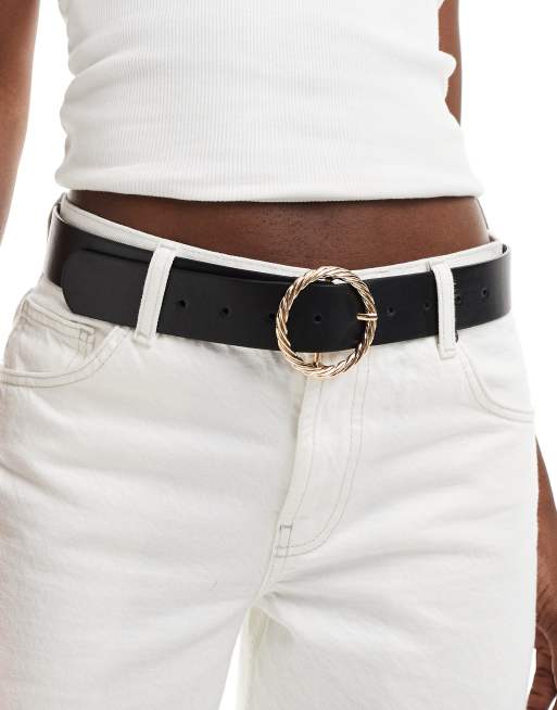 Asos gold cheap belt