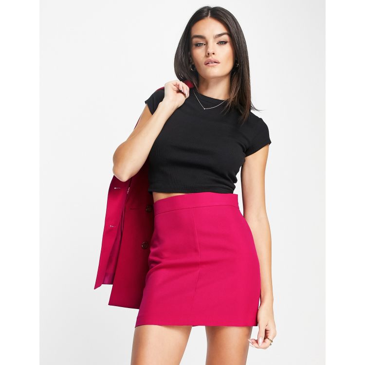 Gonna fucsia corta shop
