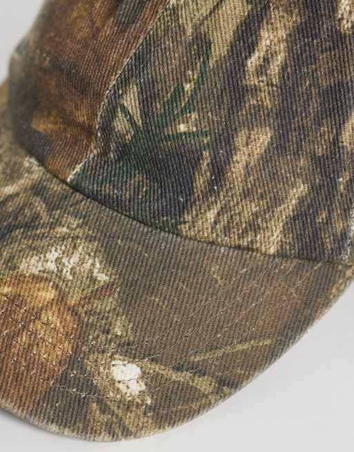ASOS DESIGN - Gorra caqui lavado con estampado de camuflaje, 3 de 3