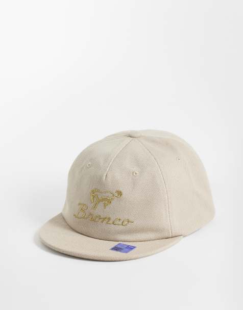 ASOS DESIGN gorra de béisbol ford bronco con visera corta en marrón - view 1