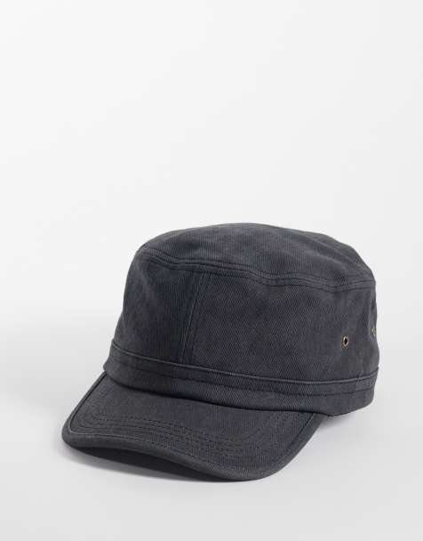 ASOS DESIGN - gorra utility en negro lavado - view 1