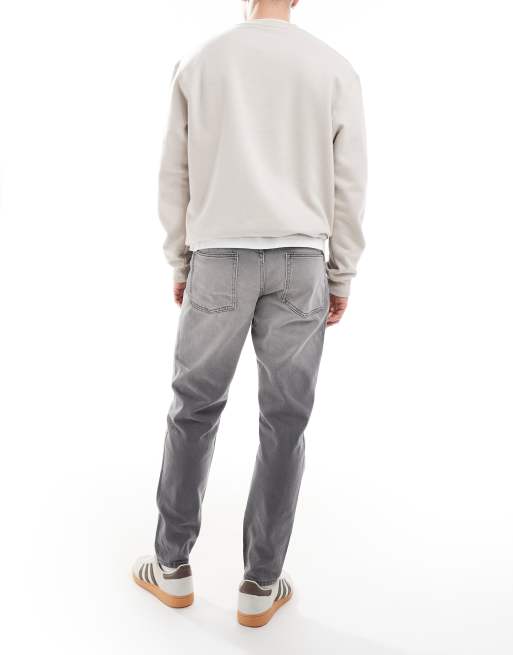 ASOS DESIGN – Grå, avsmalnande jeans , 2 av 5
