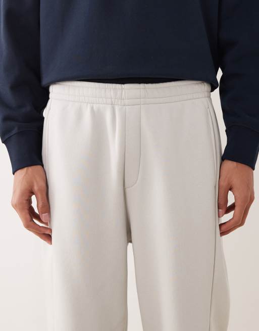 ASOS DESIGN – Grå, avsmalnande mjukisbyxor, 4 av 5