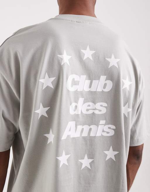 ASOS DESIGN – Grå, boxig t-shirt i oversize med texttryck, 5 av 5