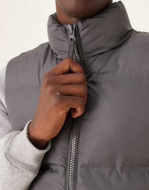 ASOS DESIGN - Grå dynevest, 5 af 5