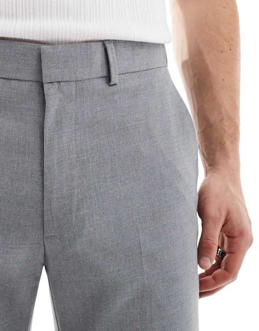 ASOS DESIGN – Grå finbyxor med smal passform, 5 av 5