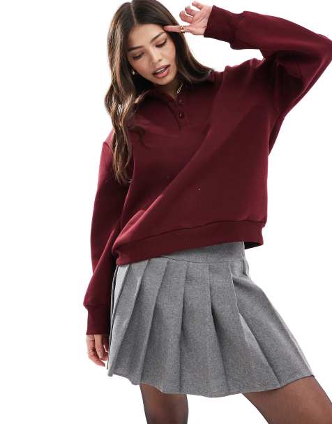ASOS DESIGN – Grå, plisserad minikjol - view 1