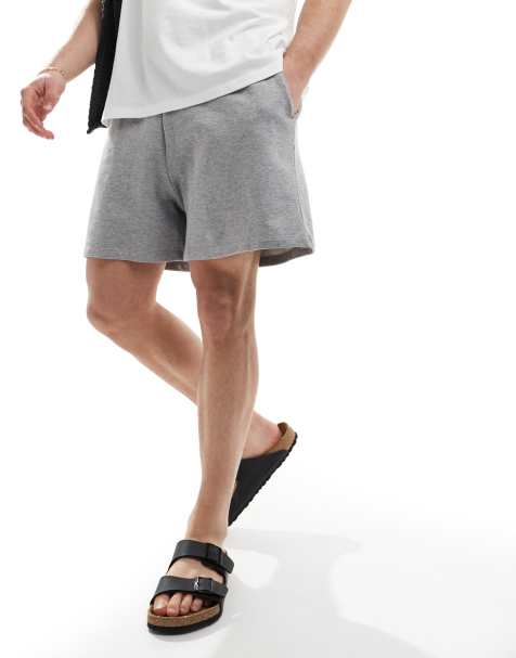 ASOS DESIGN – Grå shorts i oversize - view 1