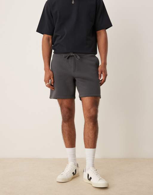 ASOS DESIGN – Grå, smala shorts, 3 av 5