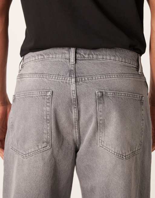 ASOS DESIGN – Grå straight jeans, 4 av 5
