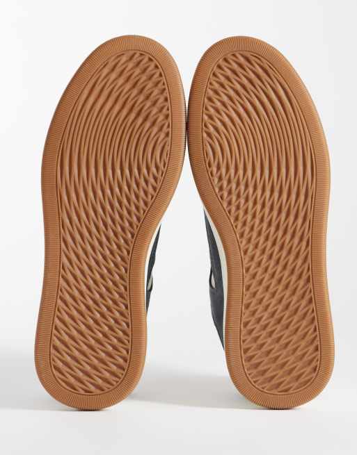 ASOS DESIGN - Gråblå sneakers med snørebånd og panelsyninger, 5 af 5