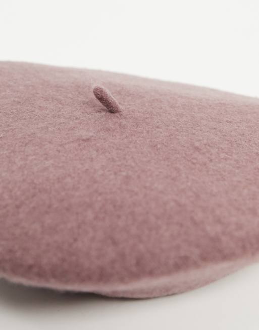 ASOS DESIGN – Gråbrun basker i ull, 3 av 4
